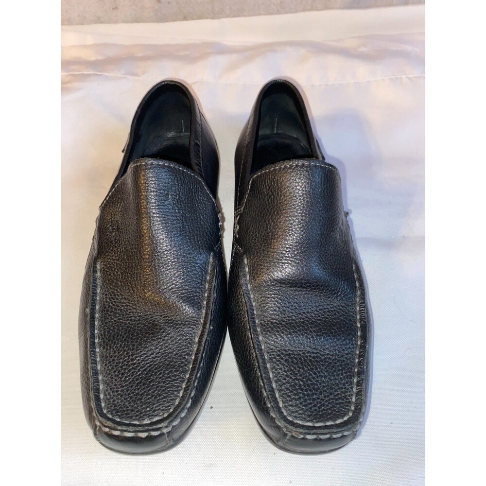 Lacoste Argon Lexi 2 Black Driving Loafers Shoes Size 8